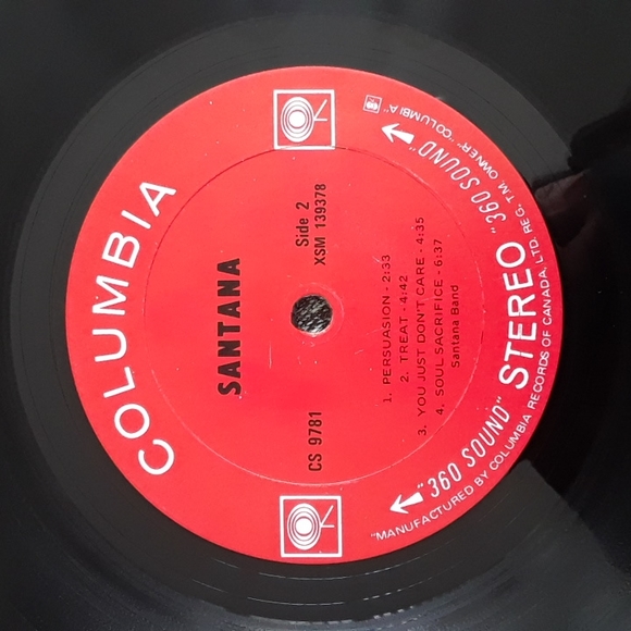 Santana. Santana. 1969 - Picture 4 of 4